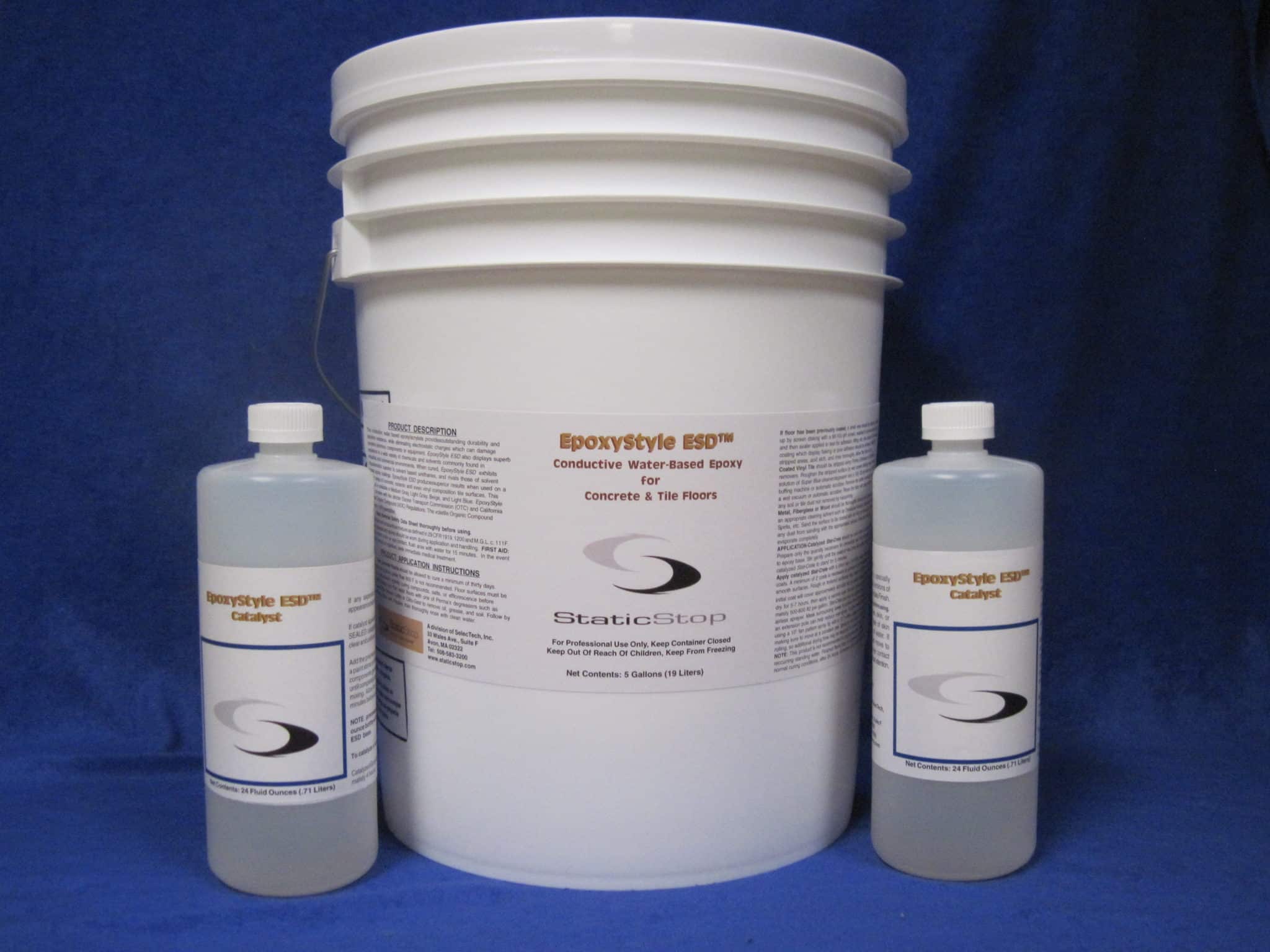 Epoxy 5 Gallon Bucket, 005 StaticStop